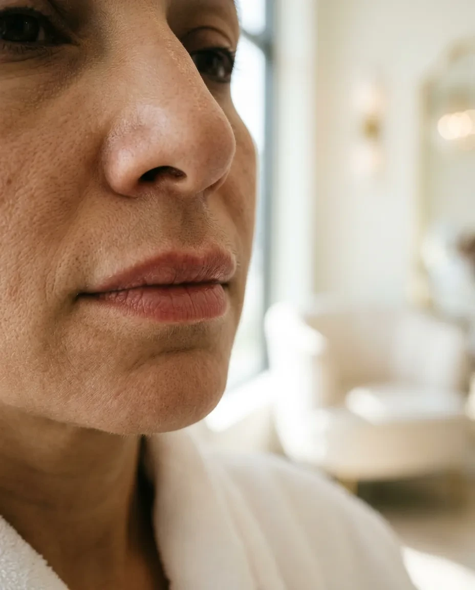 thin or flattening lips treated with lip fillers in Phoenix