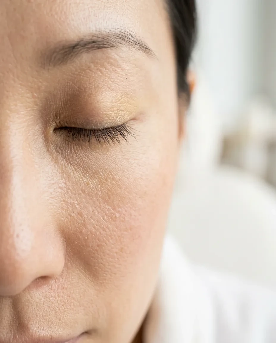 lashes that point down treated with lash lift & tint in Phoenix